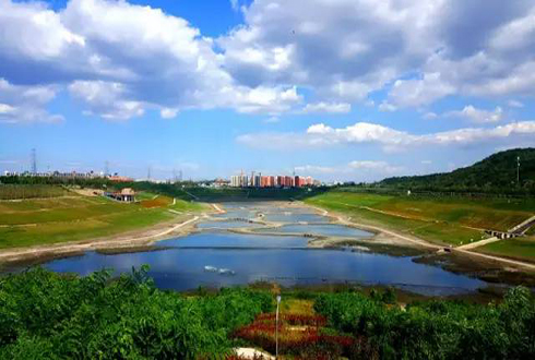 砂石坑綠色修復(fù)案例—北京西郊砂石坑蓄洪工程